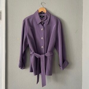 Philippe Adec belted jacket